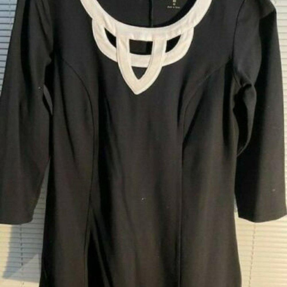 Belle by Kim Gravel Black with White‎ size XS